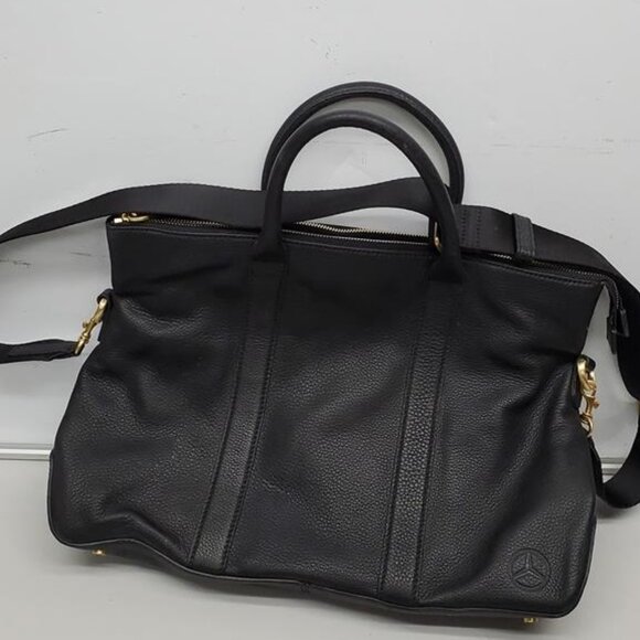 Mercedes-Benz BREE Leather Tote w/ Gold Hardware - Picture 2 of 8